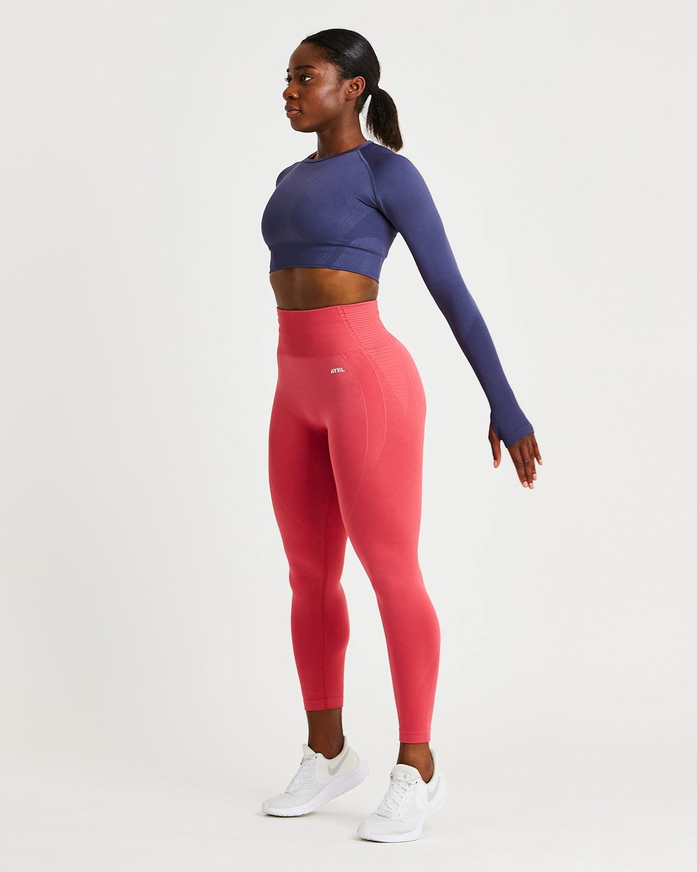 AYBL Balance V2 Seamless Leggings Rosas | ABHXF1586