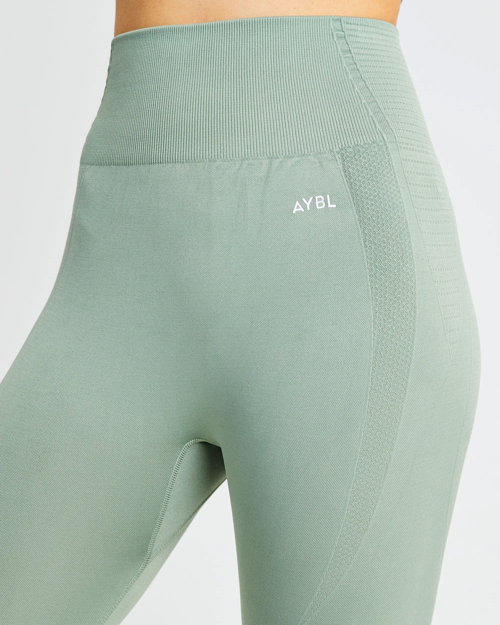 AYBL Balance V2 Seamless Leggings Verde Oliva Verde | MVUCT5034