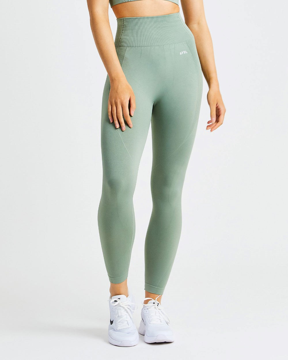 AYBL Balance V2 Seamless Leggings Verde Oliva Verde | MVUCT5034