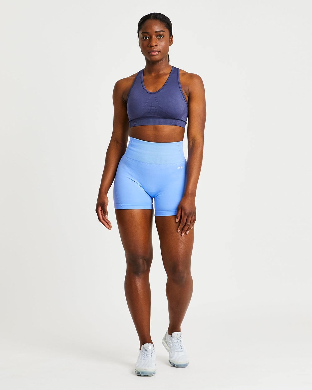 AYBL Balance V2 Seamless Shorts Azules | NIOPW6257