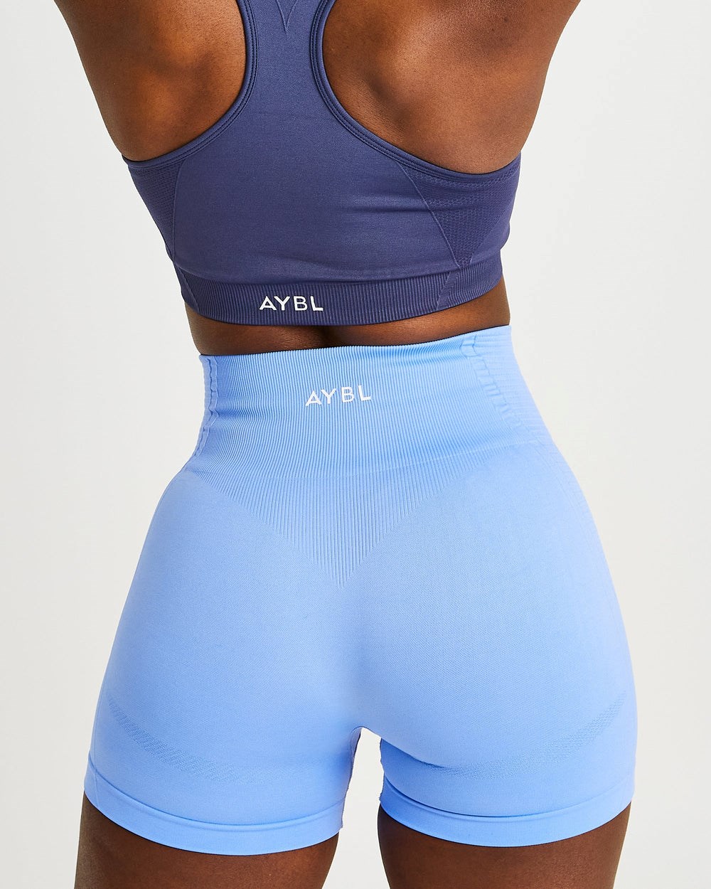 AYBL Balance V2 Seamless Shorts Azules | NIOPW6257