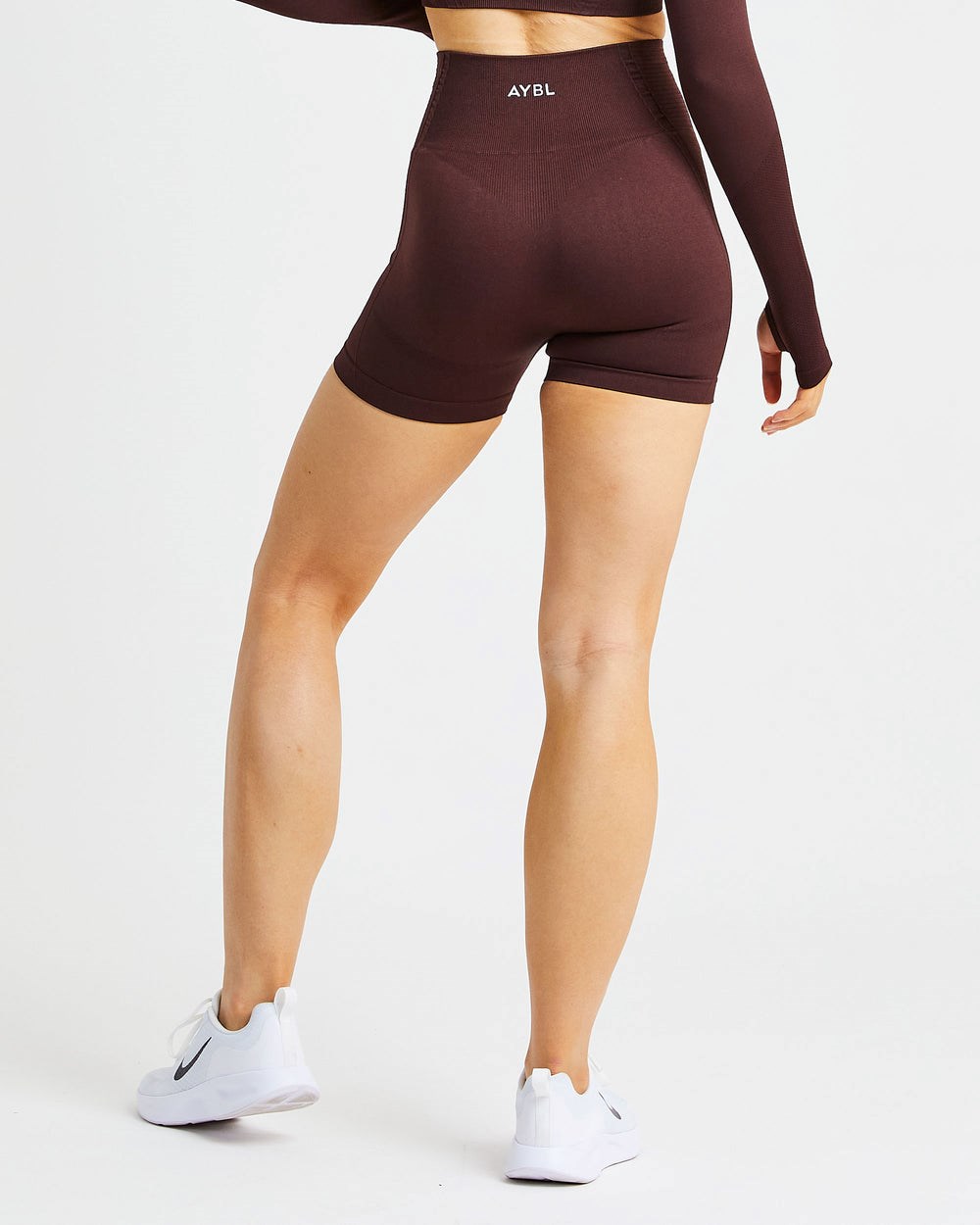 AYBL Balance V2 Seamless Shorts Chocolate Marrones | DXOWU8127