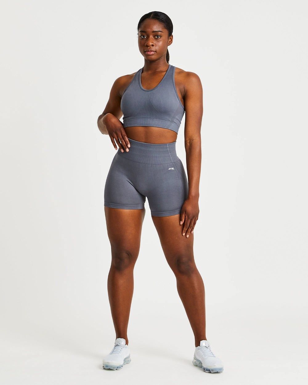 AYBL Balance V2 Seamless Shorts Gris | LTXBP0764