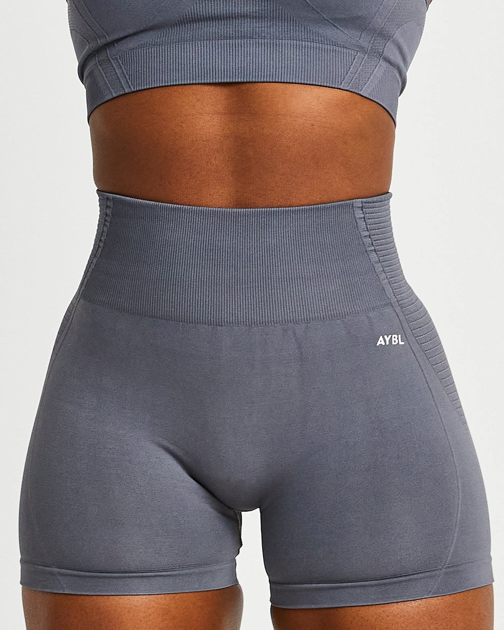 AYBL Balance V2 Seamless Shorts Gris | LTXBP0764