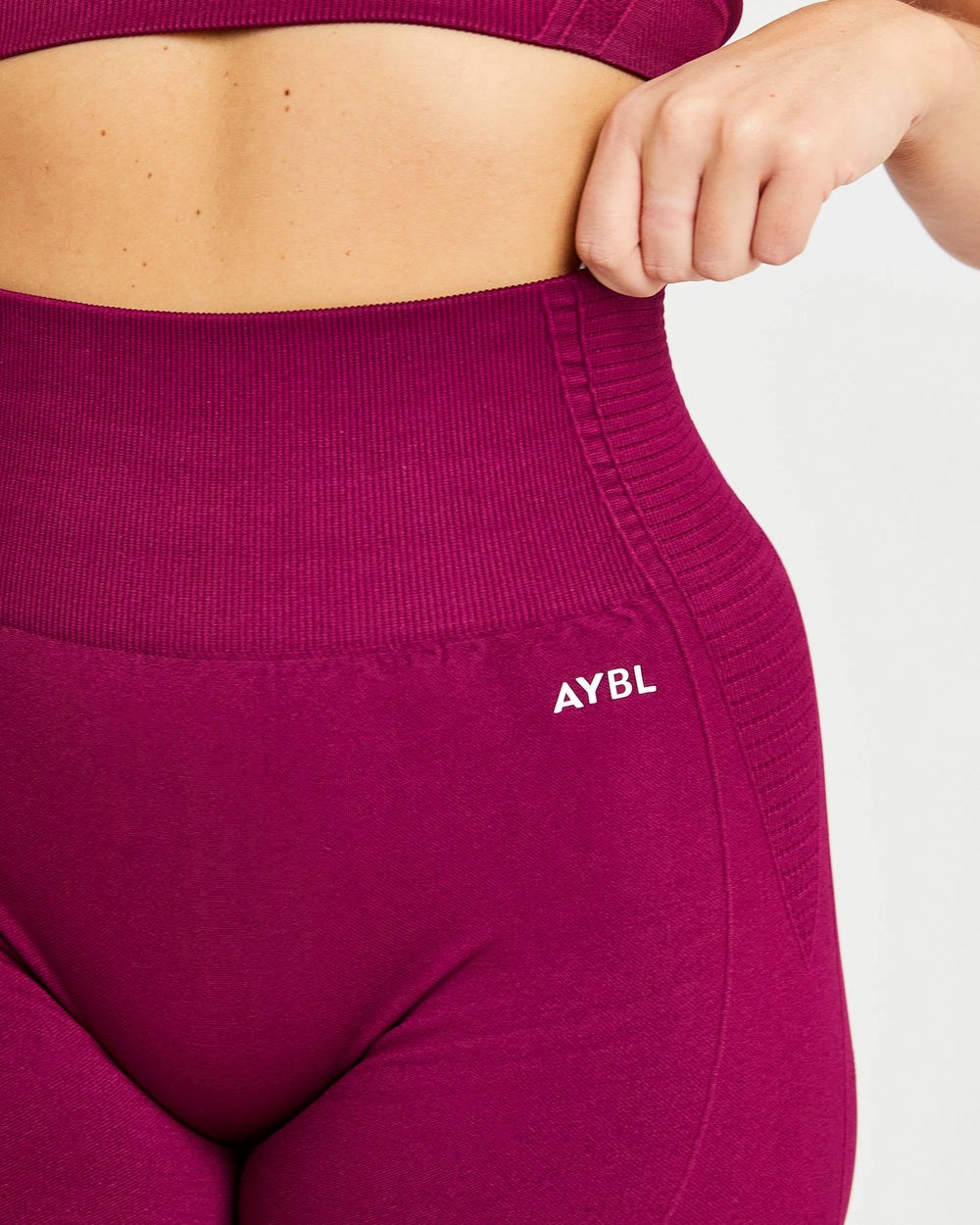 AYBL Balance V2 Seamless Shorts Moradas | GAUPX1469