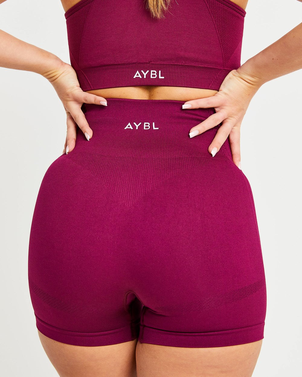 AYBL Balance V2 Seamless Shorts Moradas | GAUPX1469