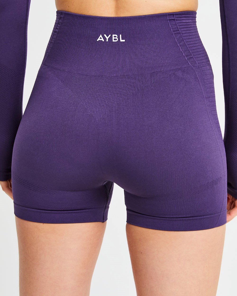 AYBL Balance V2 Seamless Shorts Moradas | VJARY9683