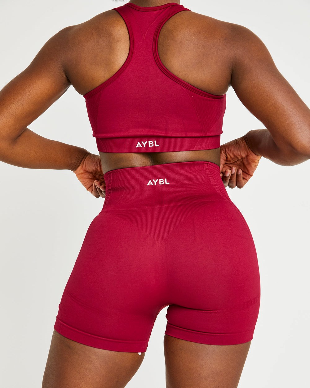 AYBL Balance V2 Seamless Shorts Rojas | PSXIG7482