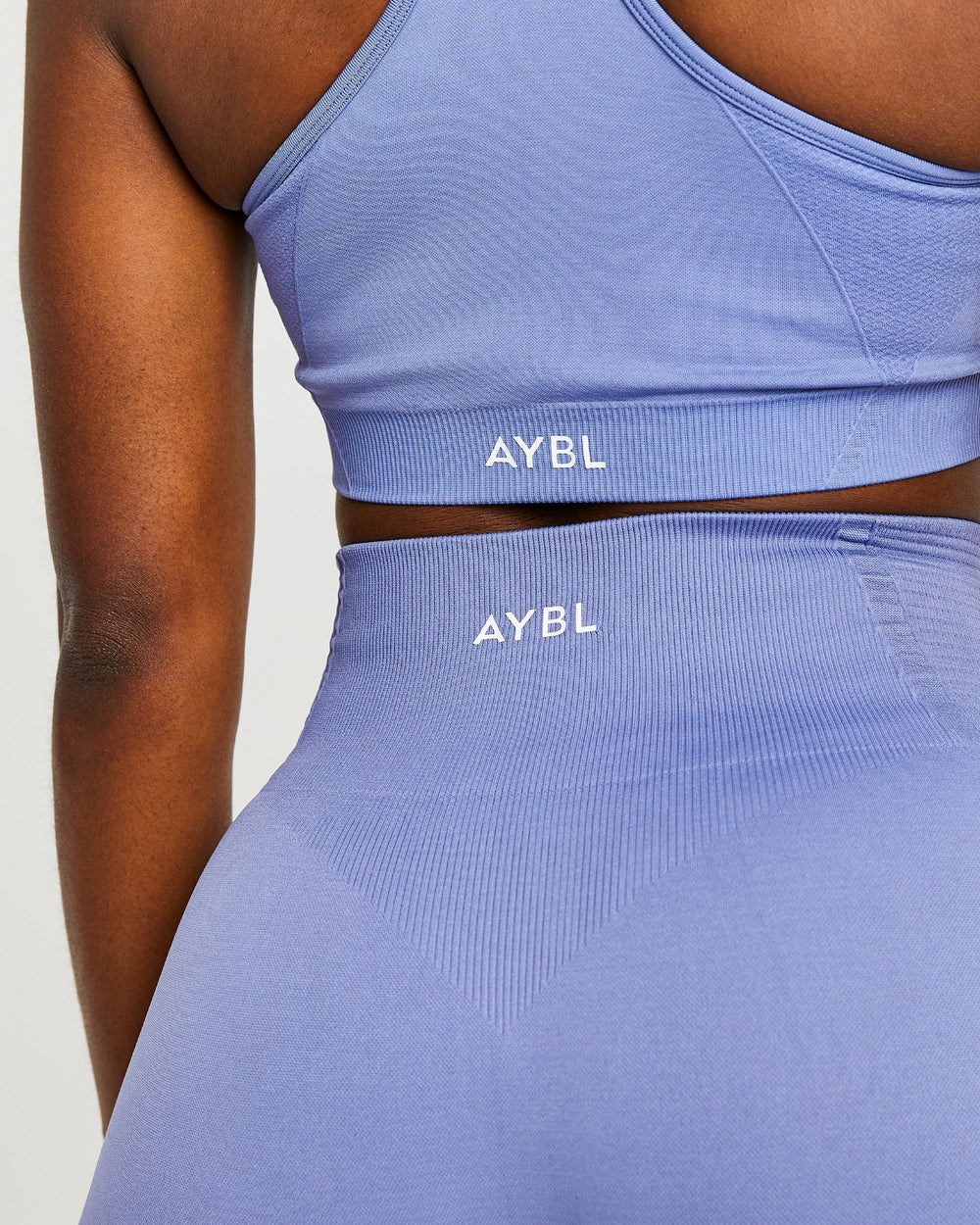 AYBL Balance V2 Seamless Sports Bra Azules | VXBYP5817