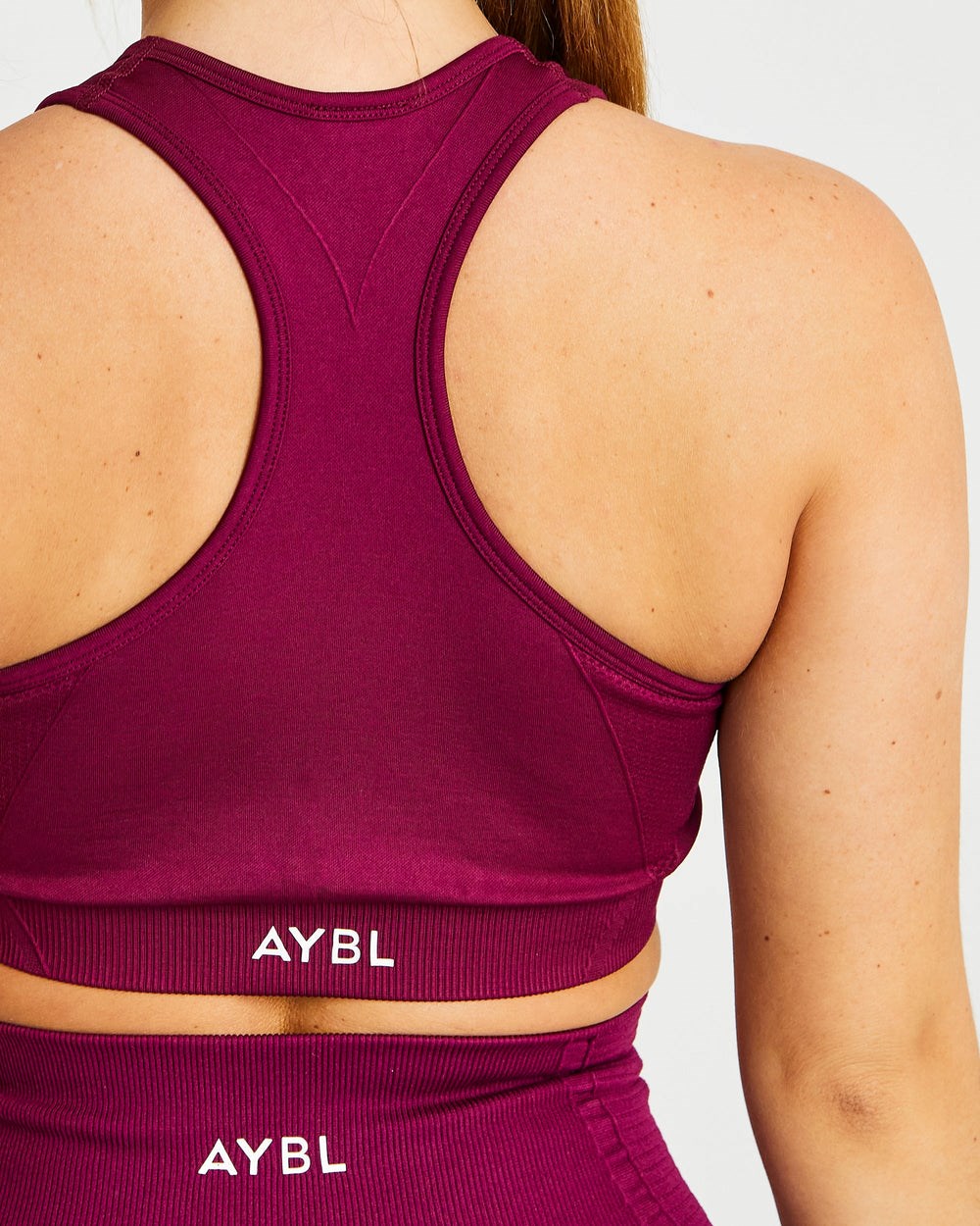 AYBL Balance V2 Seamless Sports Bra Moradas | OUKBY5708