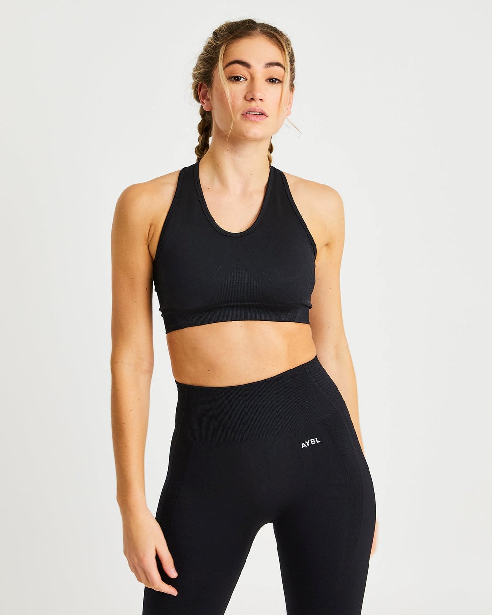 AYBL Balance V2 Seamless Sports Bra Negras | XRIYU3819