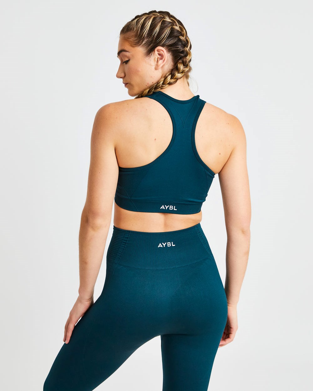 AYBL Balance V2 Seamless Sports Bra Verde | RDBFZ6532