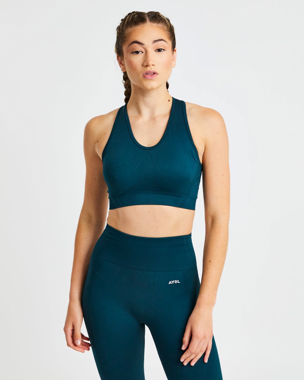 AYBL Balance V2 Seamless Sports Bra Verde | RDBFZ6532