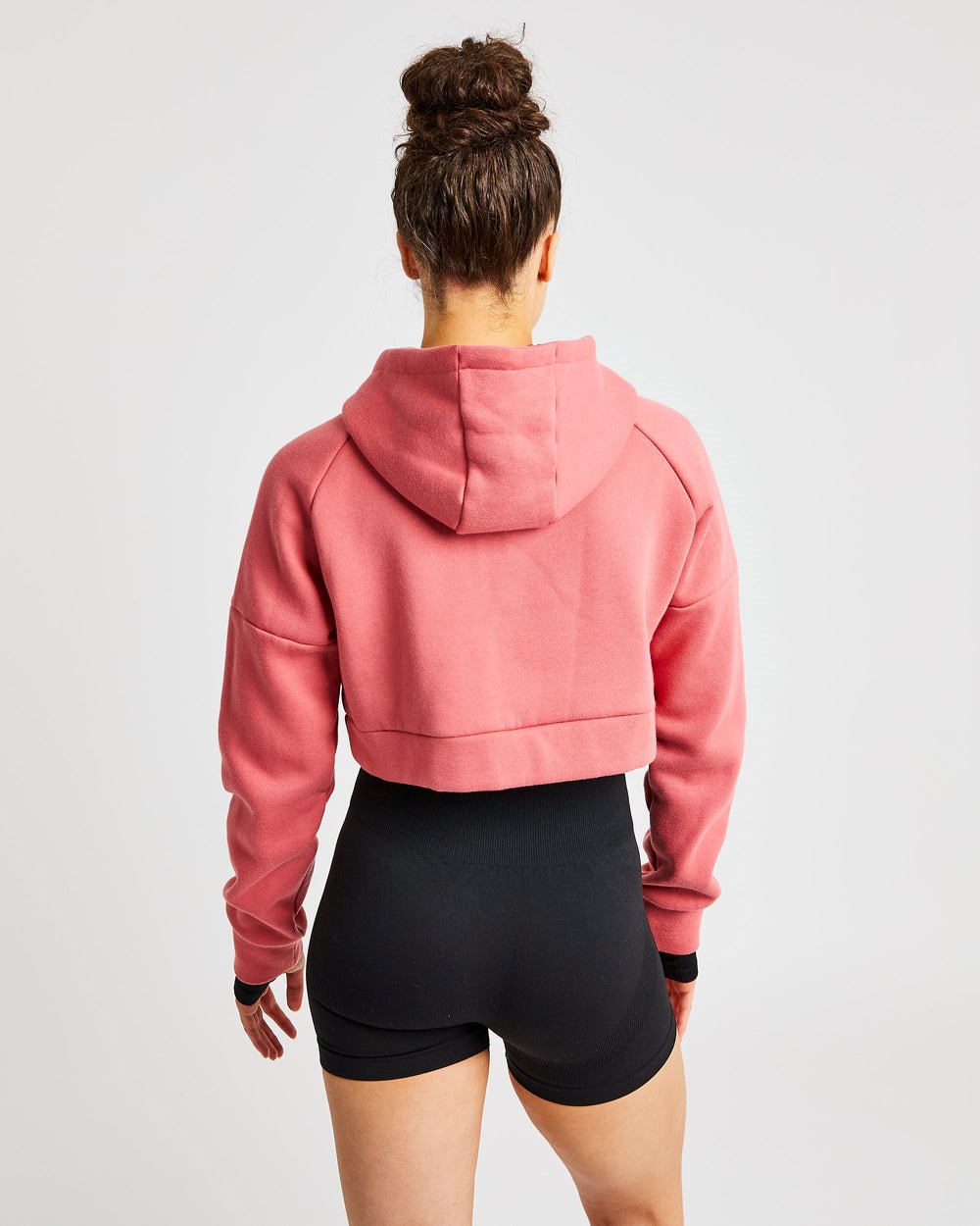 AYBL Beyond Crop Zip Hoodie Rojas | ELSDN3814