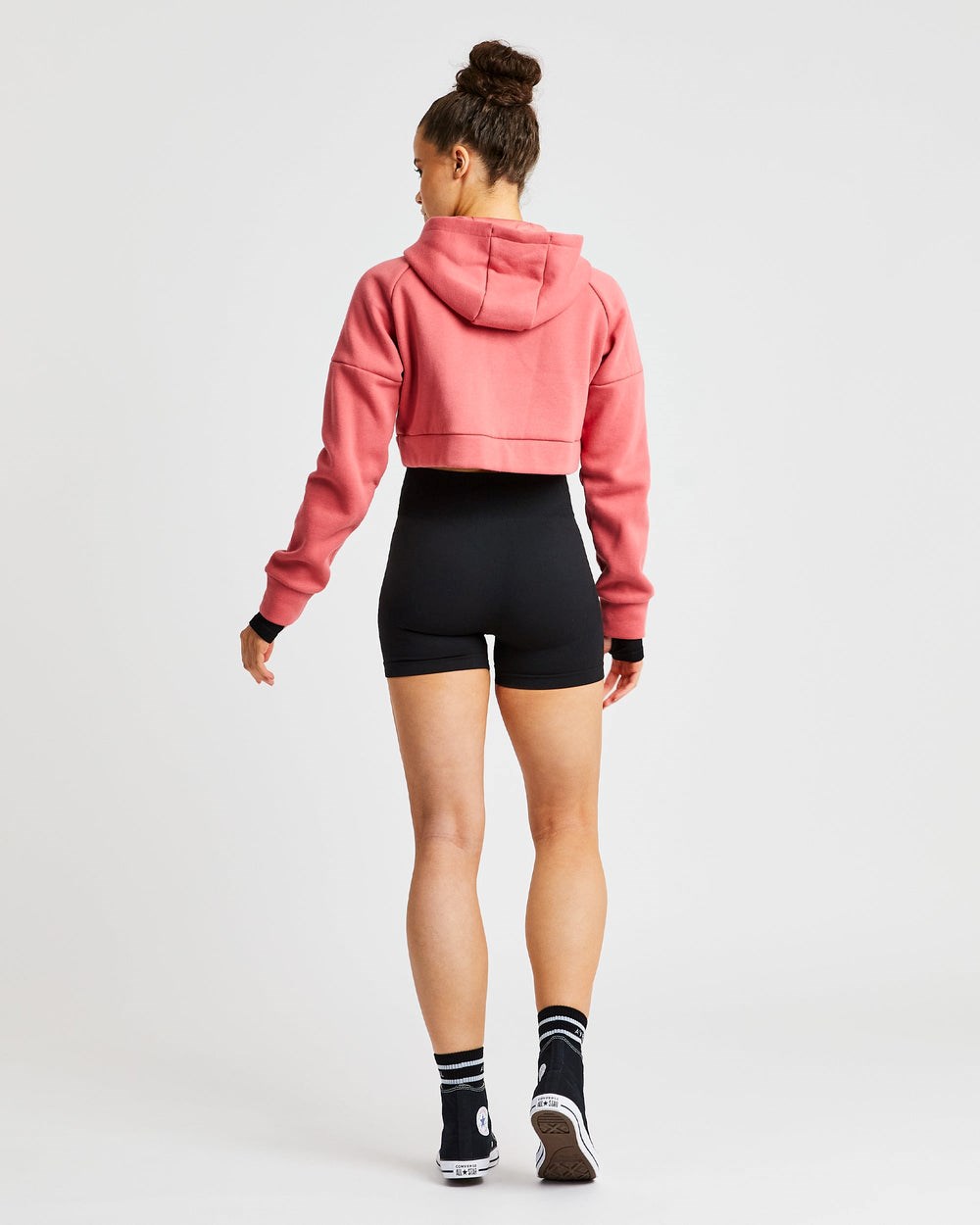 AYBL Beyond Crop Zip Hoodie Rojas | ELSDN3814