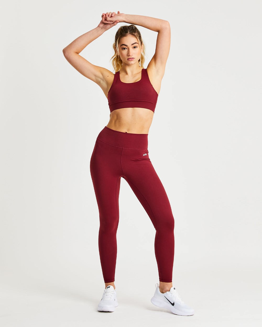 AYBL Core Leggings Mauve Wine | CVTZP8642