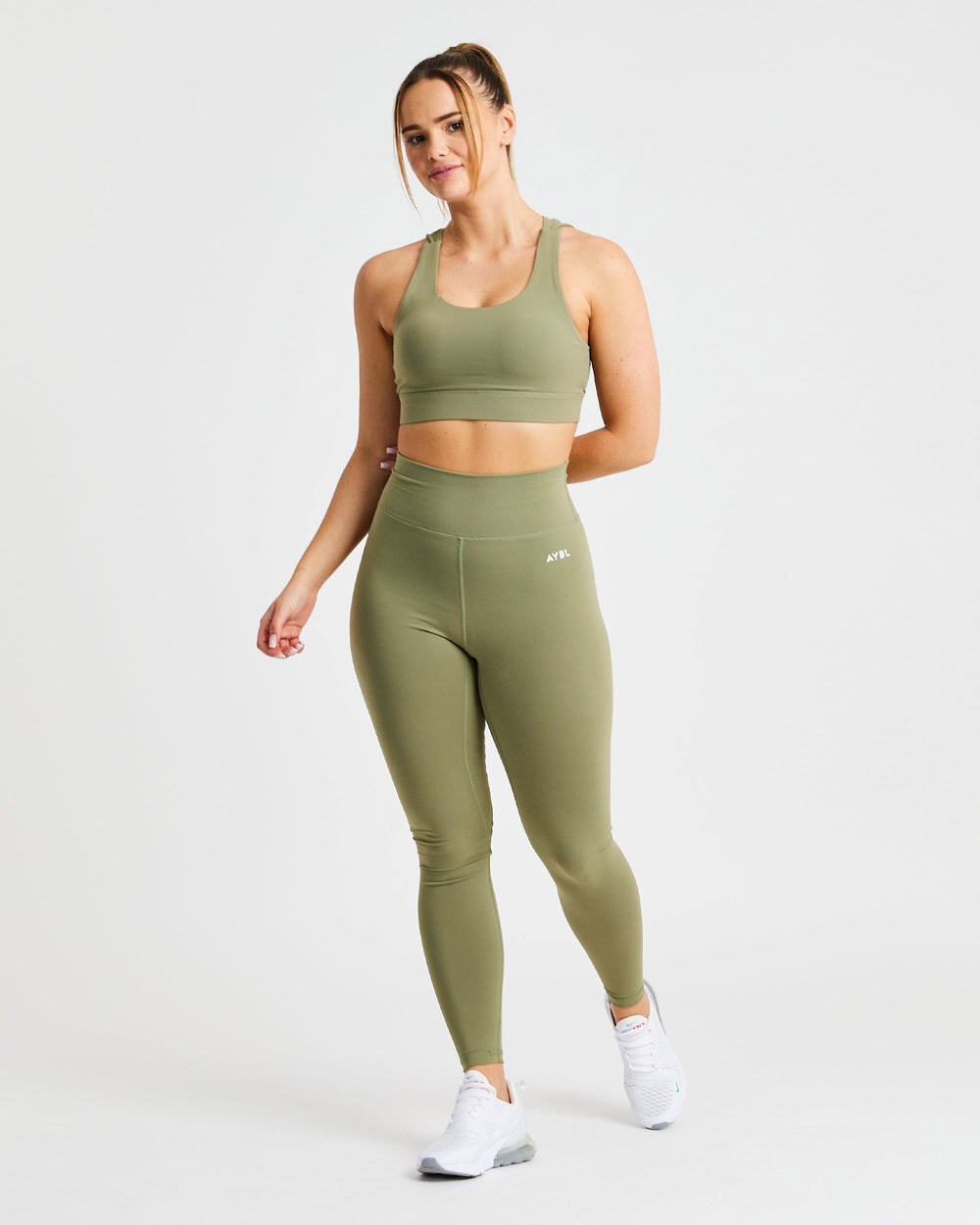 AYBL Core Leggings Verde Oliva | FSACV5968