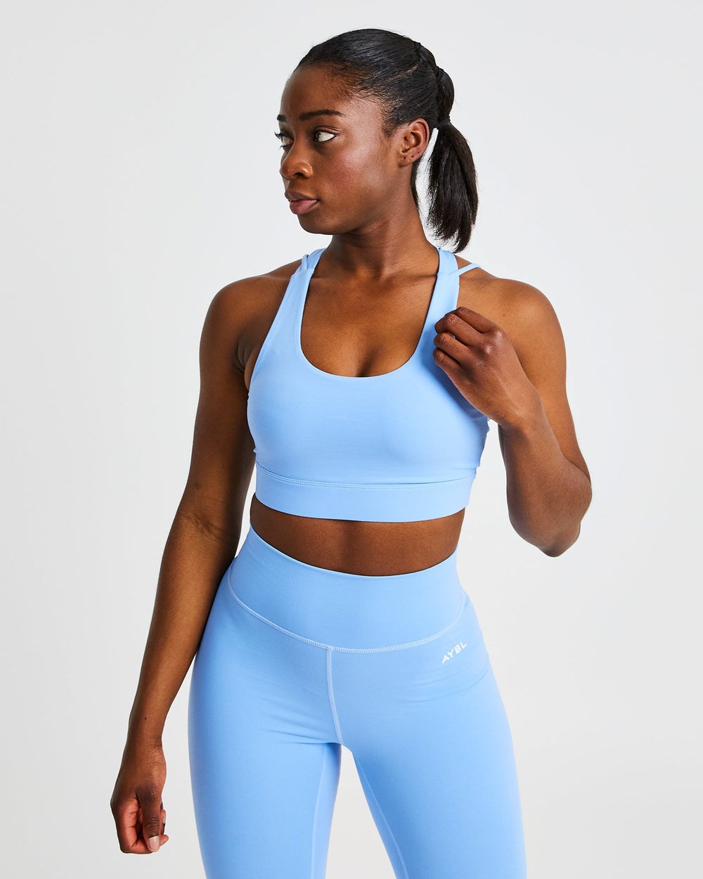 AYBL Core Sports Bra Azules | MQIJN7109