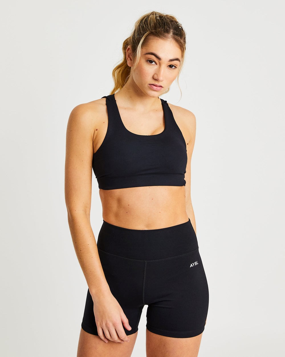 AYBL Core Sports Bra Negras | CZTBL3495