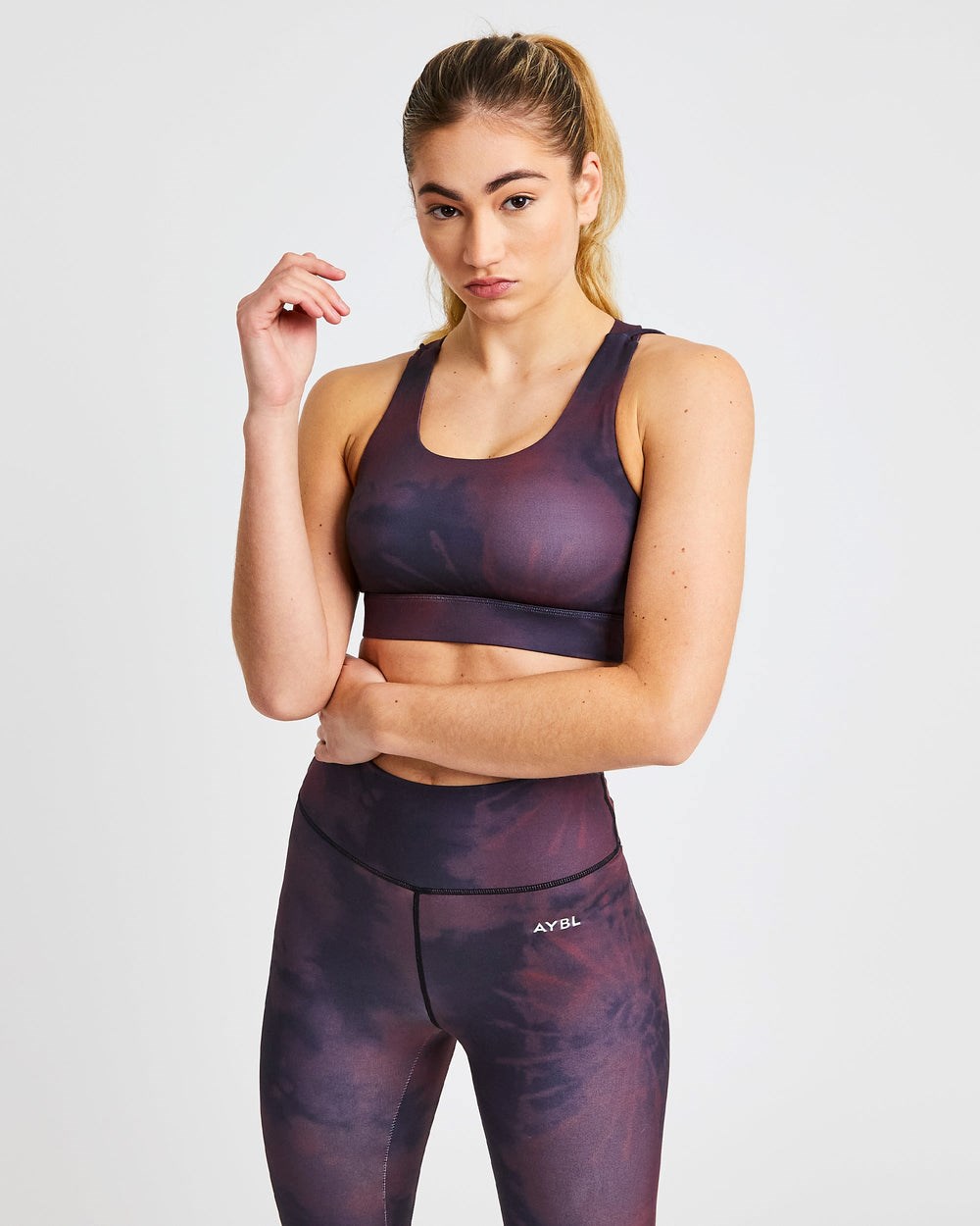 AYBL Core Sports Bra Rojas | XWZBO4928