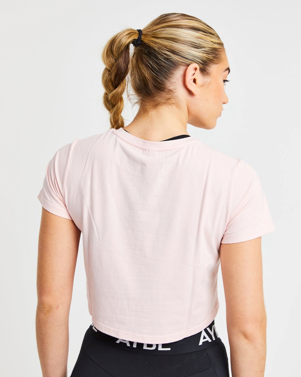 AYBL Crop T Shirt Rosas | VPOQW6795