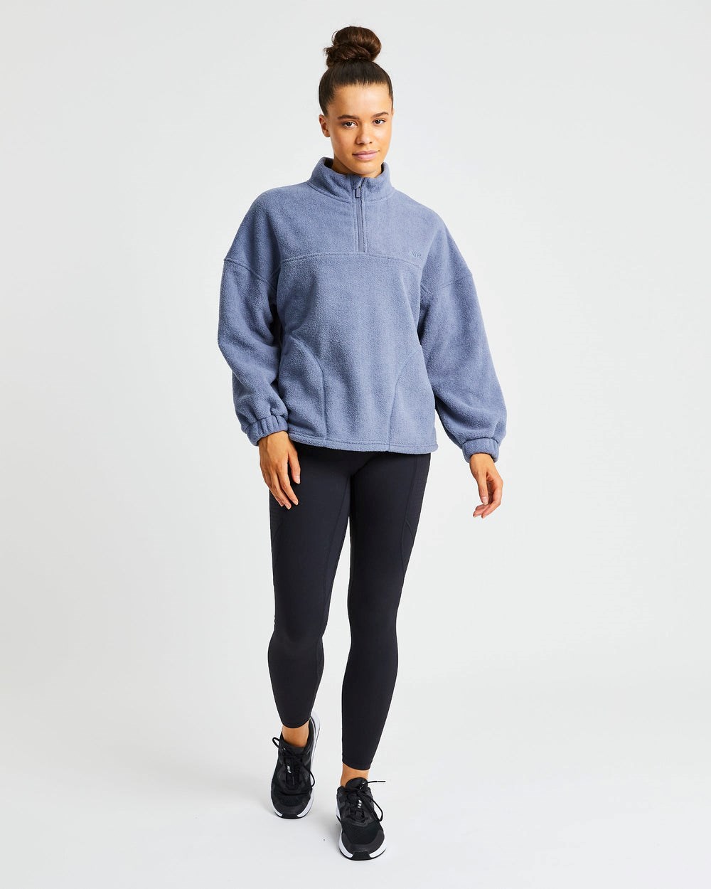 AYBL Effortless Oversized Fleece Azules | KUDJF5683