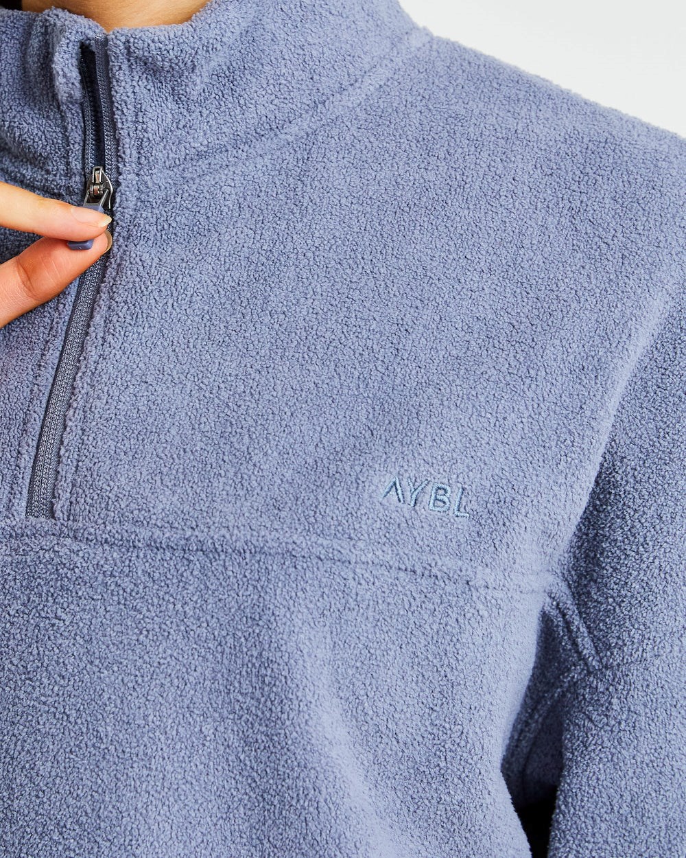 AYBL Effortless Oversized Fleece Azules | KUDJF5683