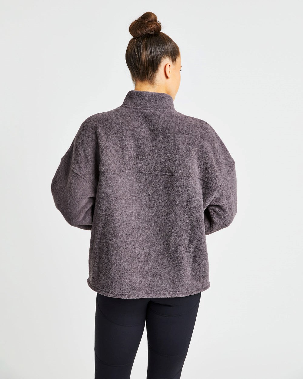 AYBL Effortless Oversized Fleece Charcoal | WFQMH5137