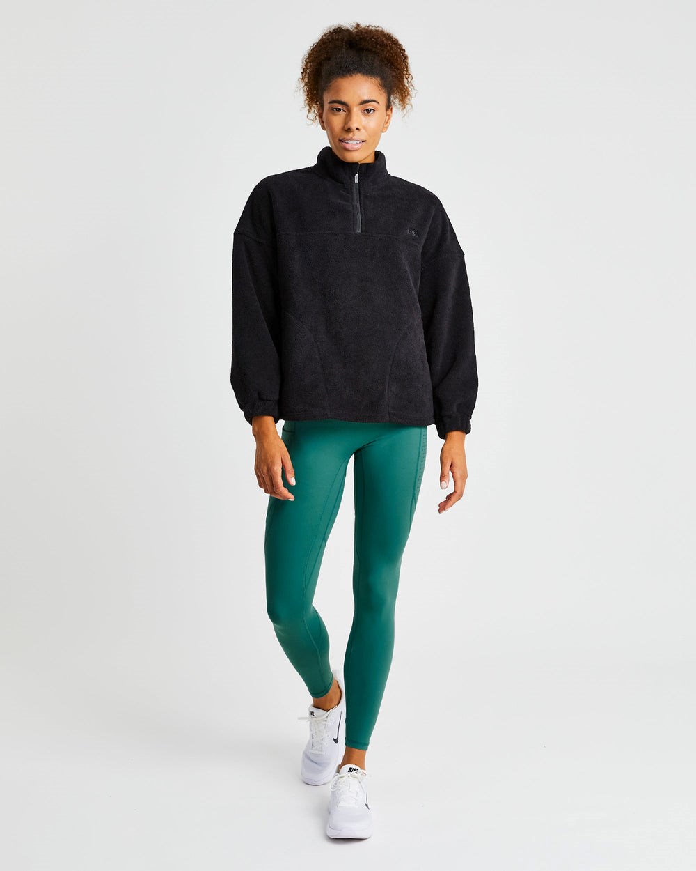 AYBL Effortless Oversized Fleece Negras | LZJXR5167