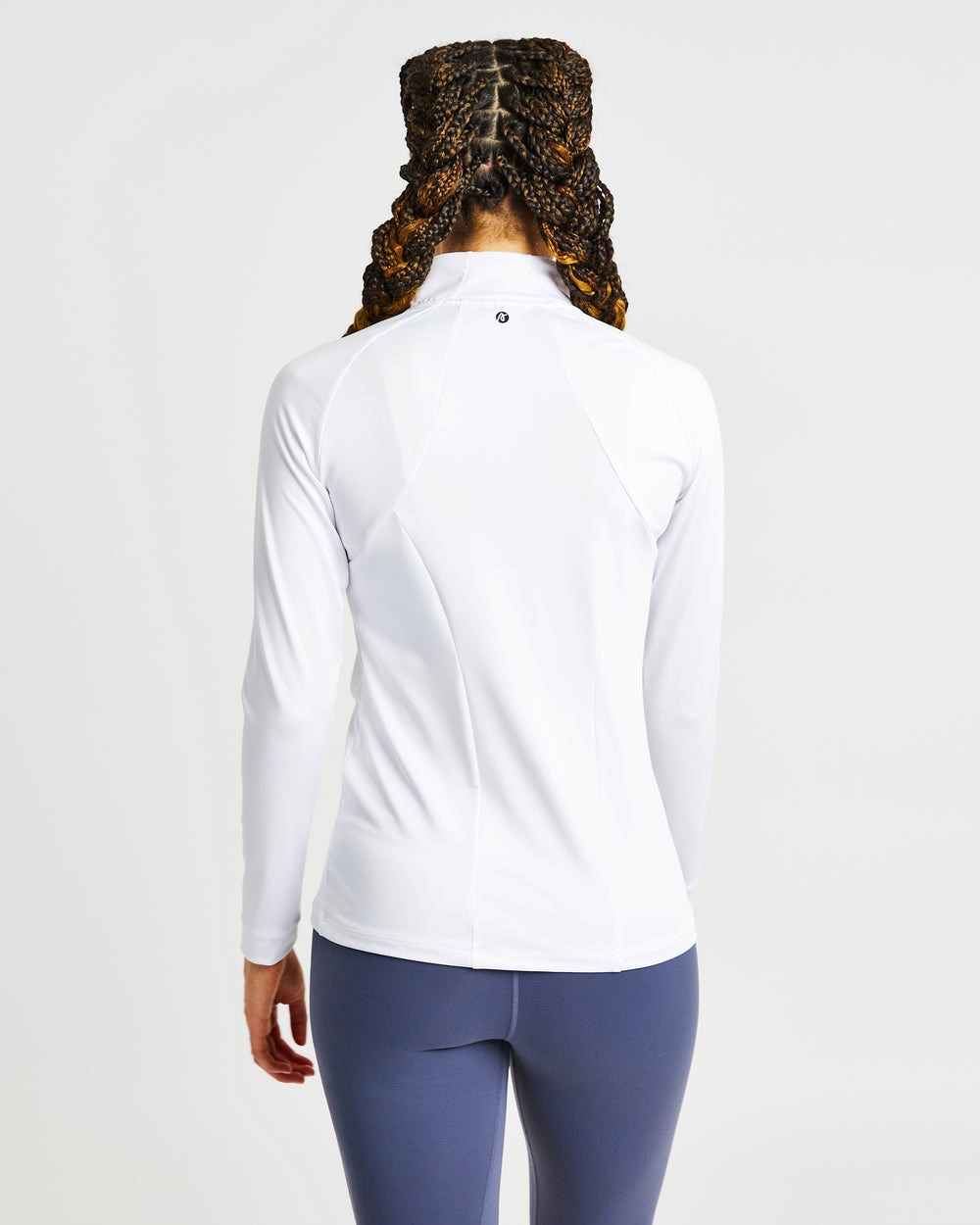 AYBL Effortless Zip Jacket Blancas | BRNCE6791