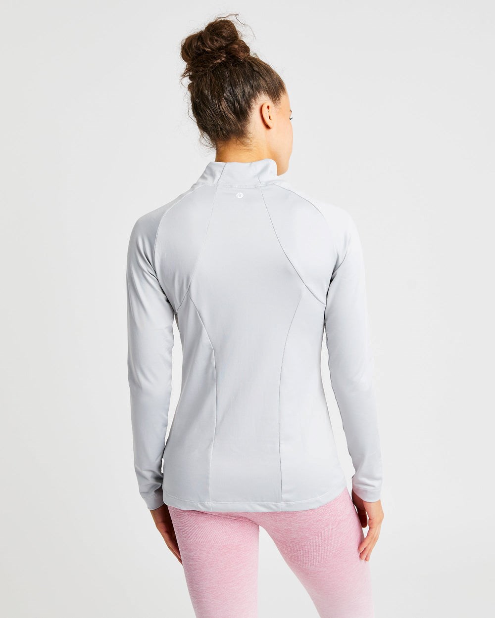 AYBL Effortless Zip Jacket Gris Claro | ZCHSF1835