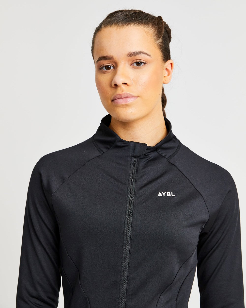 AYBL Effortless Zip Jacket Negras | NAZXG5063