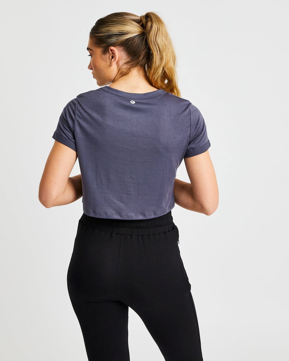 AYBL Element Crop Top Charcoal | NOFTH8360