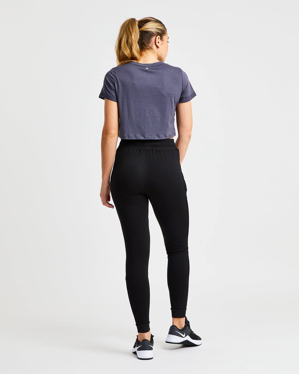 AYBL Element Crop Top Charcoal | NOFTH8360