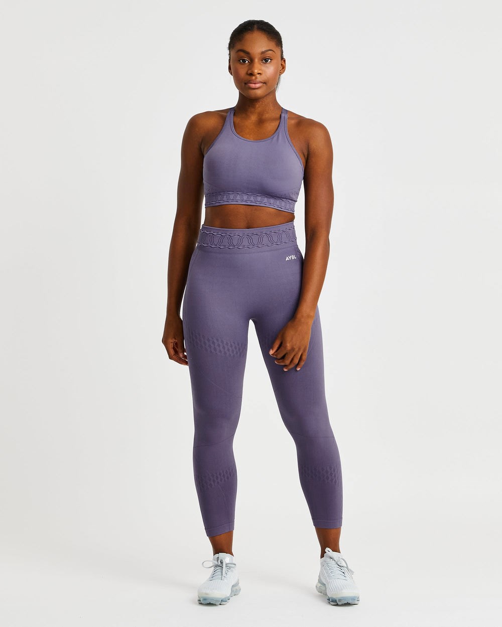 AYBL Elevate Seamless Leggings Moradas | OGCFU2189