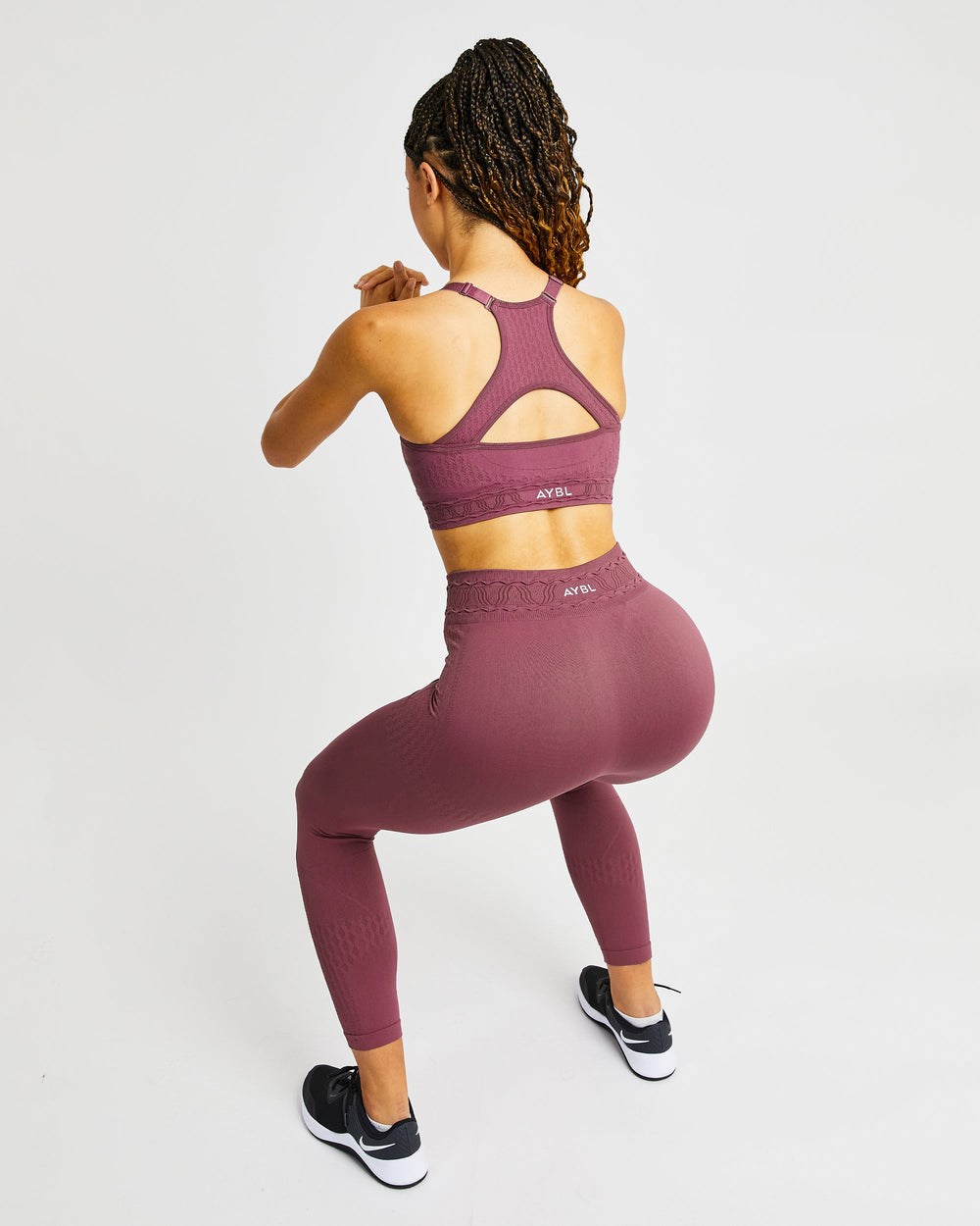 AYBL Elevate Seamless Leggings Rosas | DRBPF3459