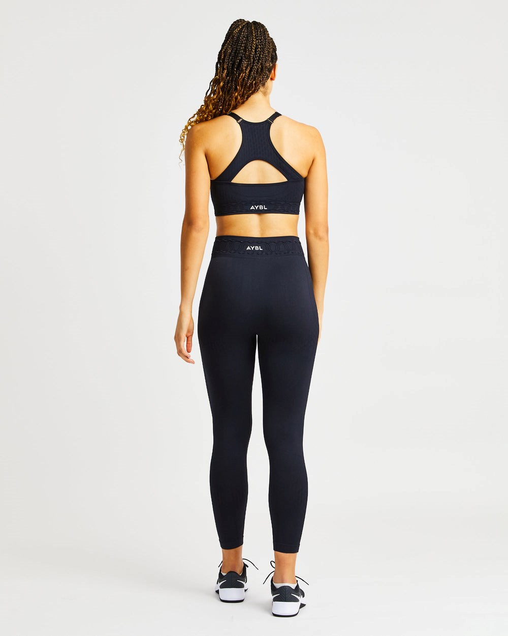 AYBL Elevate Seamless Sports Bra Negras | OURVH2953