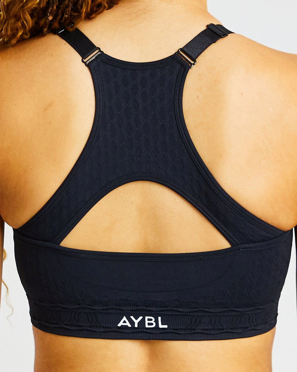 AYBL Elevate Seamless Sports Bra Negras | OURVH2953