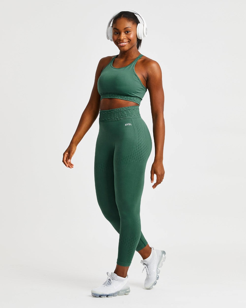 AYBL Elevate Seamless Sports Bra Verde | YQDGX3458