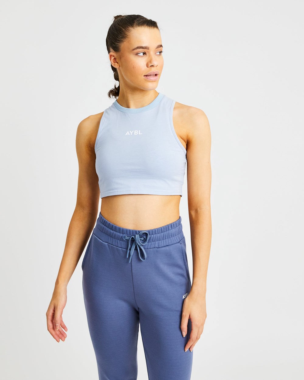 AYBL Entrenamiento Crop Vest Azules | ABOCJ9286