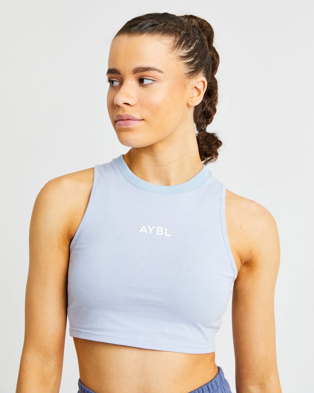 AYBL Entrenamiento Crop Vest Azules | JEGDW5268