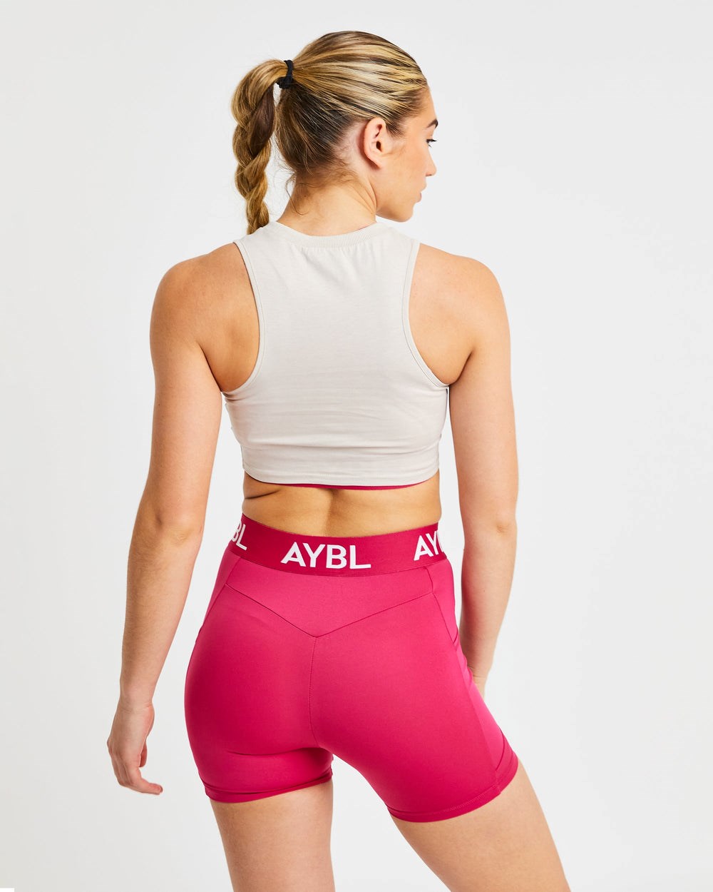 AYBL Entrenamiento Crop Vest Beige | AFLIN2405