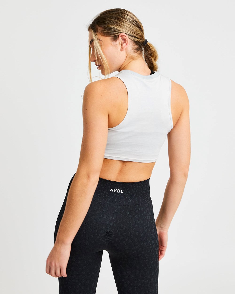 AYBL Entrenamiento Crop Vest Gris | FUZIK1286