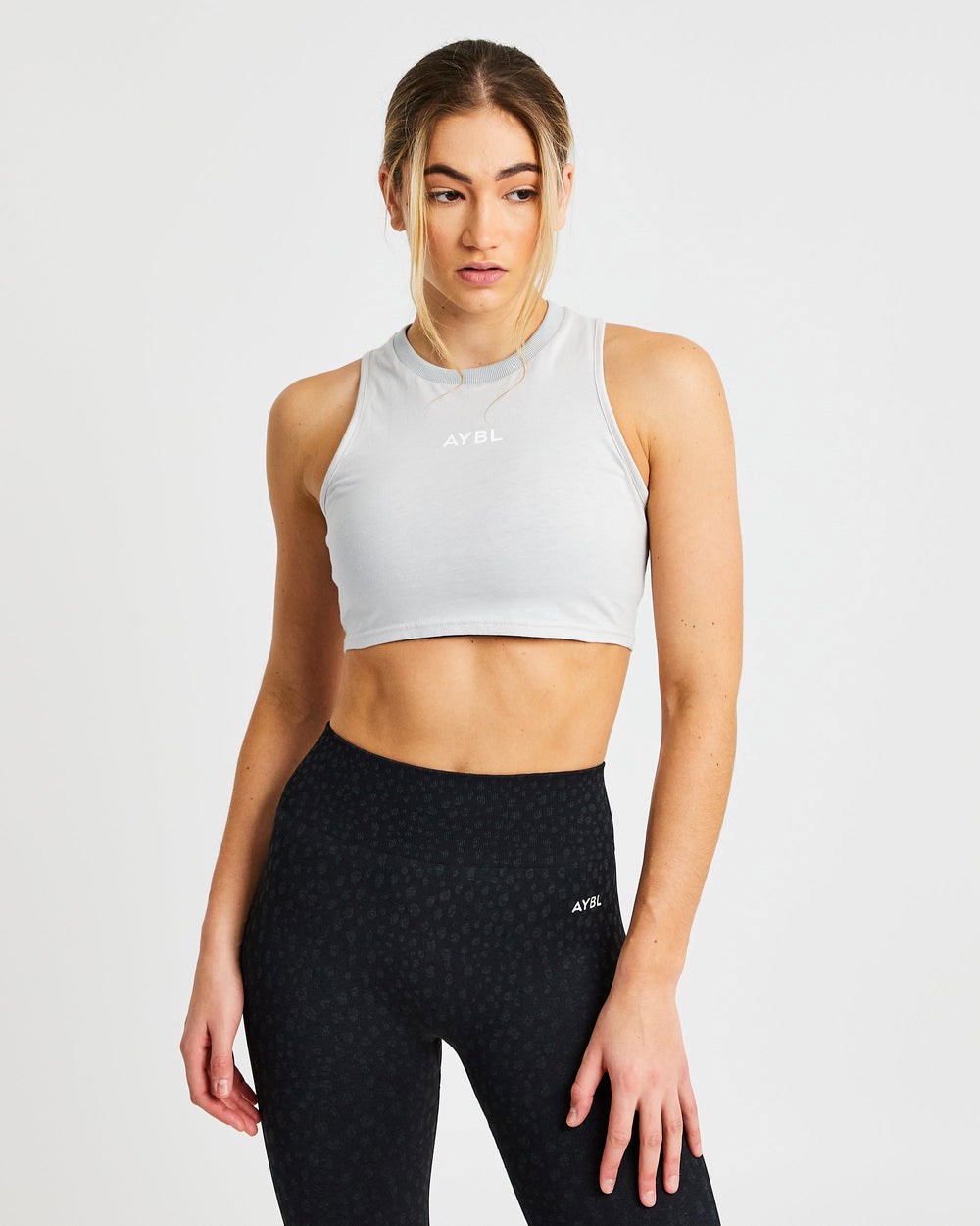 AYBL Entrenamiento Crop Vest Gris | FUZIK1286