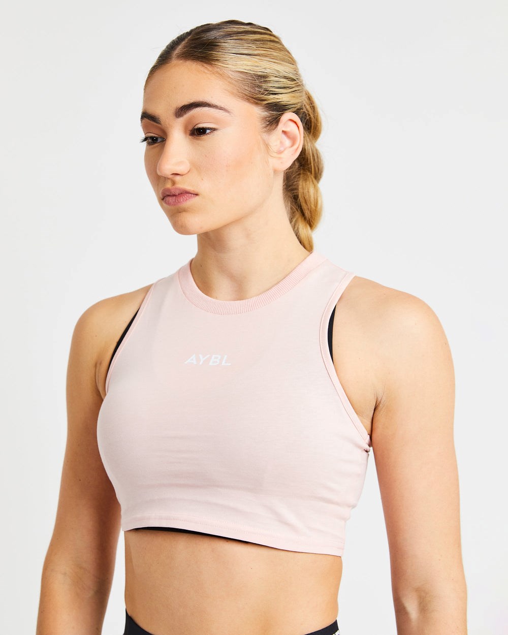 AYBL Entrenamiento Crop Vest Rosas | CNRQK8493