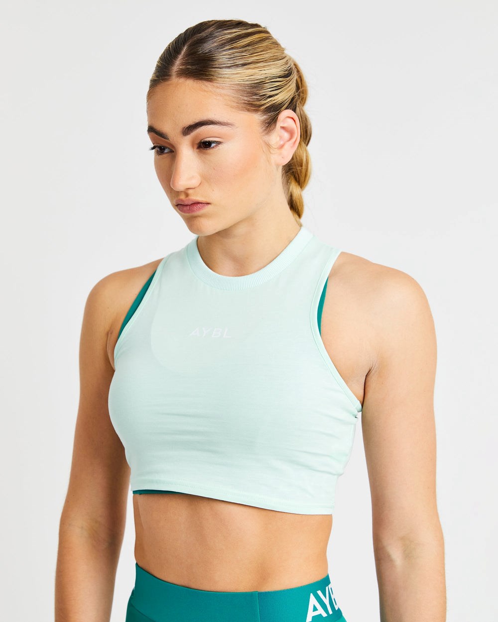 AYBL Entrenamiento Crop Vest Verde Menta Verde | CJQDR8153