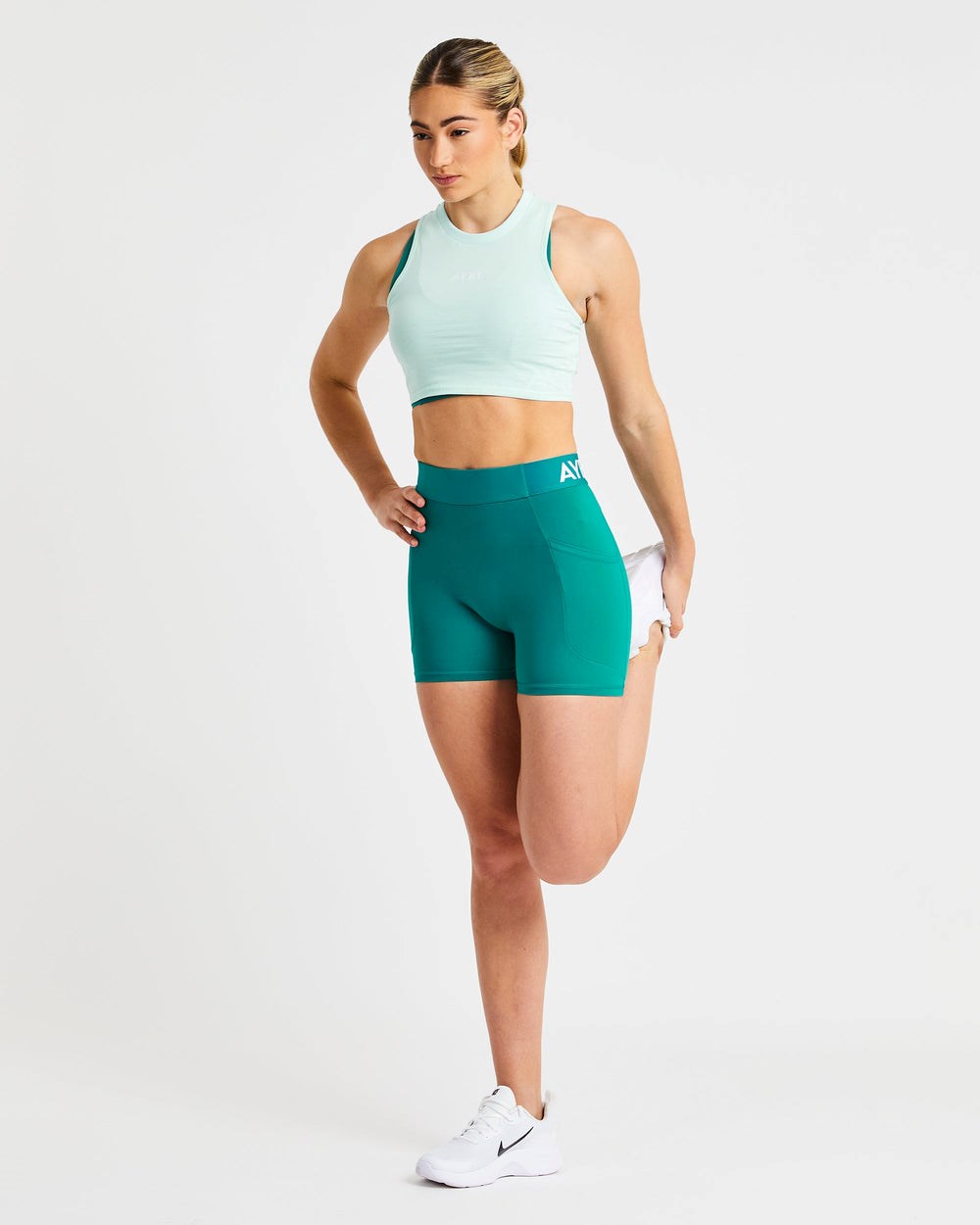 AYBL Entrenamiento Crop Vest Verde Menta Verde | CJQDR8153