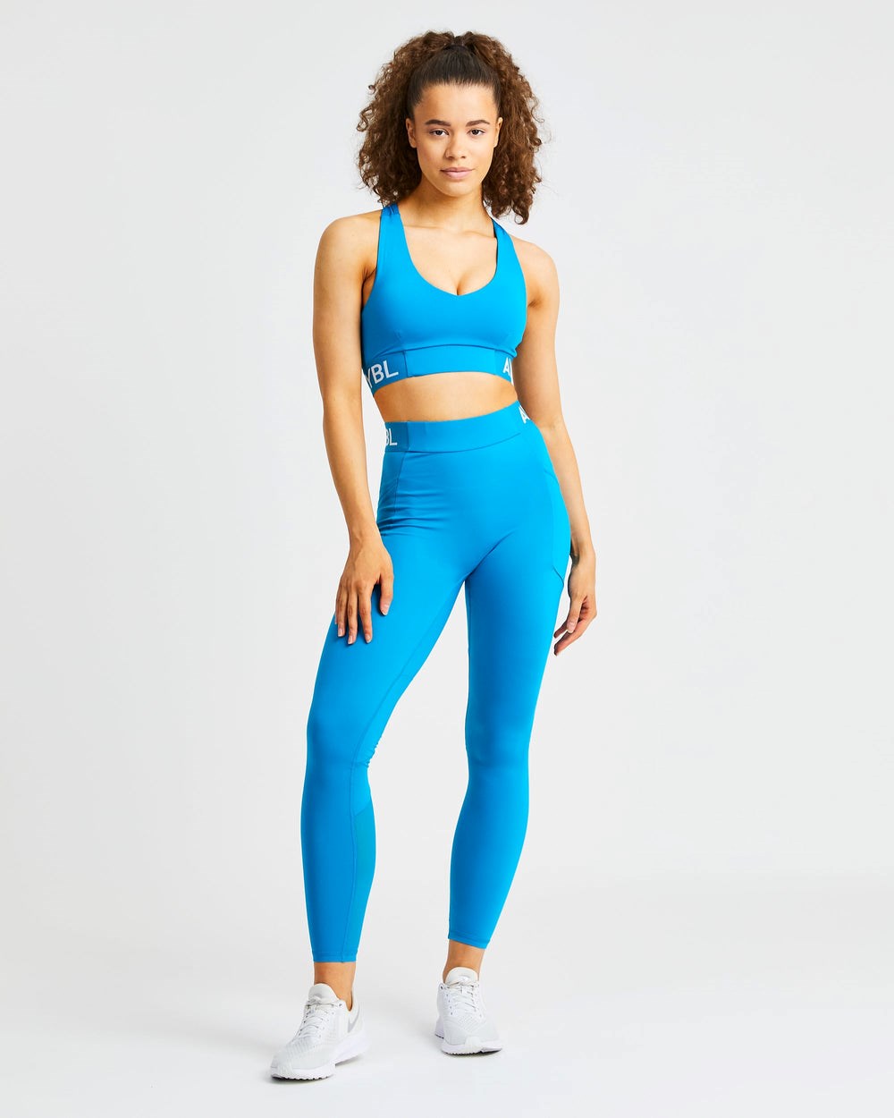 AYBL Entrenamiento Leggings Aqua | QPTSB9806