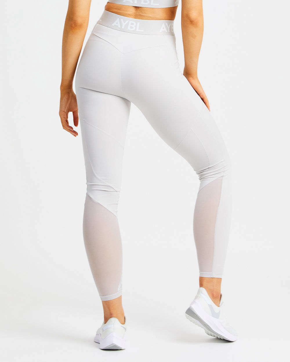 AYBL Entrenamiento Leggings Beige | PONJS4873