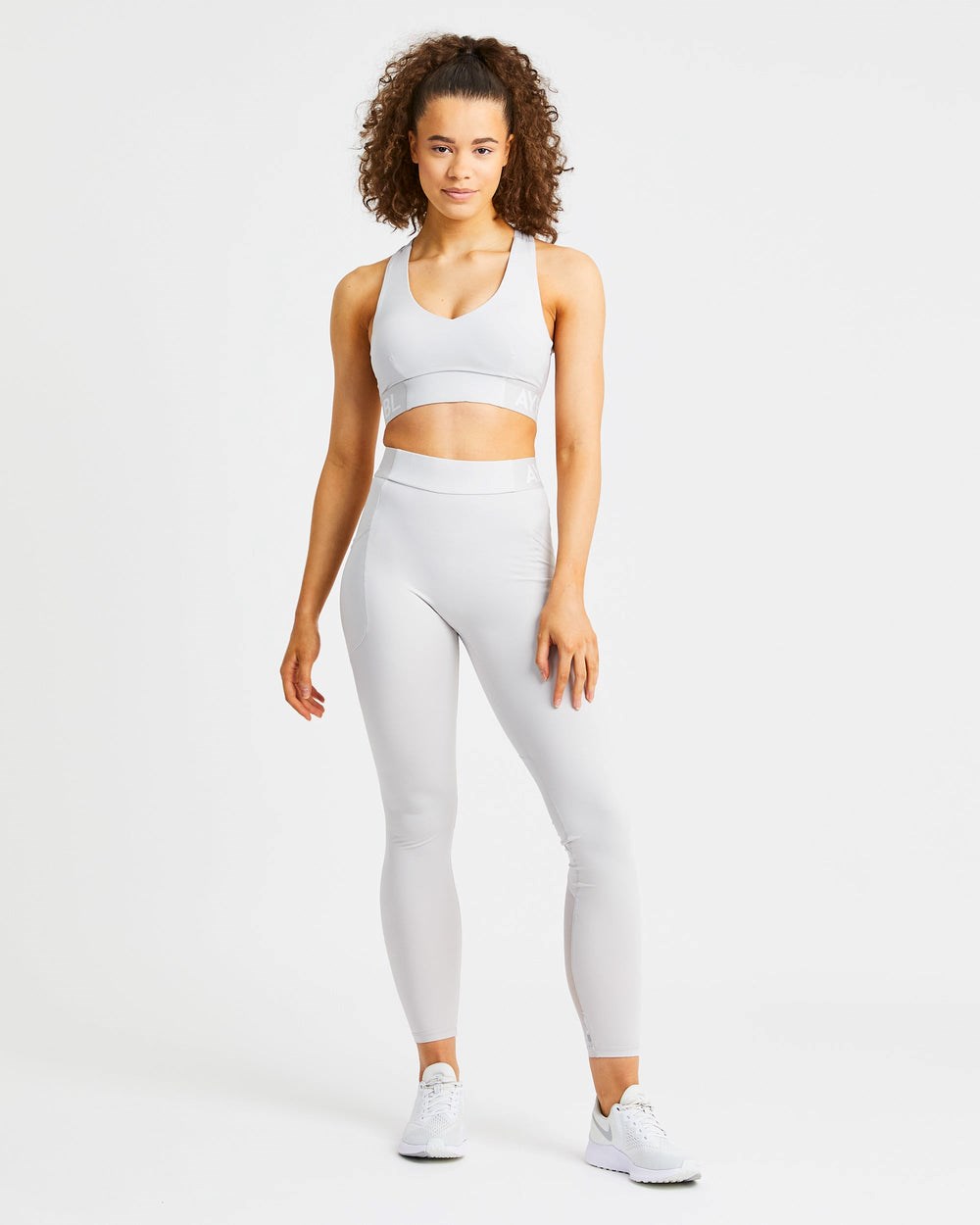 AYBL Entrenamiento Leggings Beige | PONJS4873